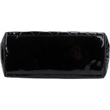 Chanel Quilted Patent Leather CC Small Tote Handbag