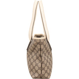 Gucci Monogram GG Supreme Canvas Small Tote Shoulder Bag