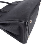 Hermès Dark Navy Bleu Togo Leather Palladium Birkin 30 Handbag