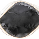 Yves Saint Laurent Metallic Silver Leather Muse Handbag