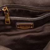 Miu Miu Vitello Lux Leather Drawstring Satchel Handbag