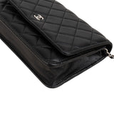 Chanel Quilted Lambskin Wallet On Chain Crossbody Bag