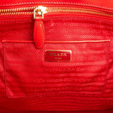 Prada Saffiano Vernice Leather Large Galleria Tote Handbag