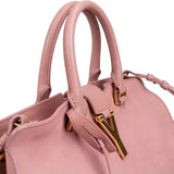 Yves Saint Laurent Pink Calfskin Cabas Chyc Y Handbag