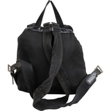 Prada Black Tessuto Nylon Triangle Backpack