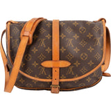 Louis Vuitton Monogram Canvas Saumur 30 Crossbody Bag