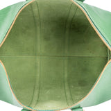 Louis Vuitton Green Epi Leather Keepall 45 Travel Bag