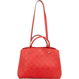 Louis Vuitton Leather Monogram Empreinte Montaigne MM Handbag