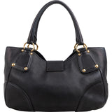 Prada Vitello Daino Push Lock Satchel Handbag