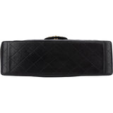 Chanel Quilted Lambskin 24K Gold Jumbo Single Flap Crossbody Bag