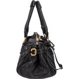Chloé Pebbled Leather Paddington Satchel Shoulder Bag