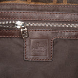 Fendi Monogram FF Zucca Baguette Shoulder Bag