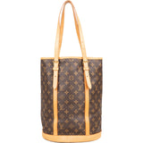 Louis Vuitton Monogram Canvas Bucket GM Shoulder Bag