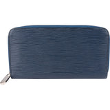 Louis Vuitton Blue Epi Leather Zippy Wallet