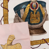 Hermès Grand Uniforme Silk Carre 90 Scarf Tuch