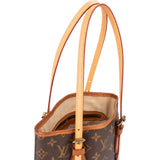Louis Vuitton Monogram Canvas Bucket PM Shoulder Bag