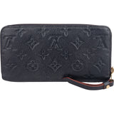 Louis Vuitton Monogram Empreinte Leather Zippy Wallet