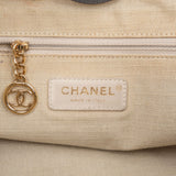 Chanel Canvas Deauville Small Tote Shoulder Bag