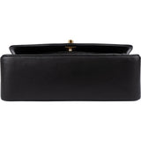 Chanel Quilted Lambskin 24K Gold Diana Single Flap Crossbody Bag