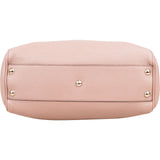 Gucci Pink Leather Bamboo Handbag