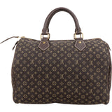 Louis Vuitton Monogram Mini Lin Speedy 30 Handbag