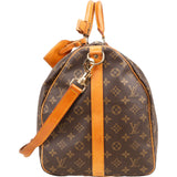 Louis Vuitton Monogram Canvas Keepall 55 Bandoulière Travel Bag