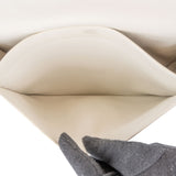 Hermès New White Togo Leather Sac à Dépêches Small 27 Business Handbag