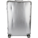 Rimowa Check In (L) Silver Aluminium Topas Trolley Luggage Suitcase