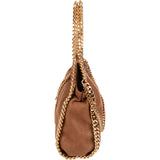 Stella McCartney Shaggy Falabella Fold Over Tote Crossbody Handbag