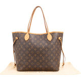 Louis Vuitton Monogram Canvas Neverfull MM Shoulder Bag