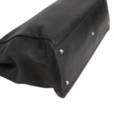 Fendi Black Calfskin Peekaboo Large Handbag