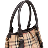 Burberry Haymarket Check Small Salisbury Tote Handbag