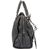 Balenciaga Grey Leather Classic City Handbag