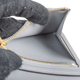 Hermès Blue Epsom Leather H Béarn Compact Wallet