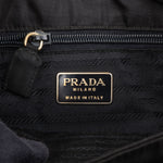 [🔄️B20 / F10] Prada Tessuto Metal Handle Tote Handbag - vintageandkickz