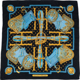 Hermès Selles à Housse Silk 90 Scarf Tuch