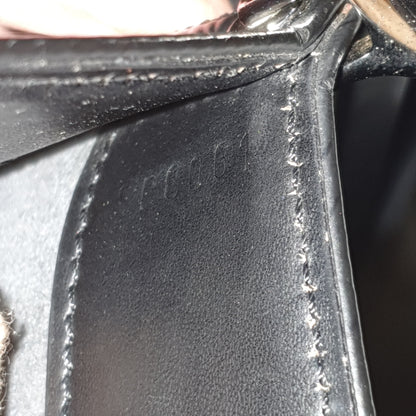 Louis Vuitton Noir Epi Leather Demi-Lune Bag