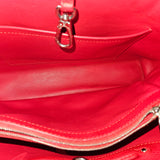 Louis Vuitton Rouge Leather Capucines MM Handbag