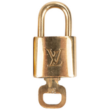 Louis Vuitton Paris Classic Gold Lock Schloss Padlock