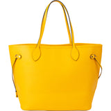 Louis Vuitton Yellow Epi Leather Neverfull MM Shopper Handbag