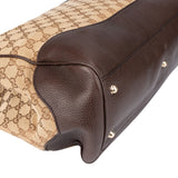 Gucci GG Monogram Bamboo Handbag