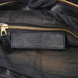 Balenciaga Black Leather City Handbag