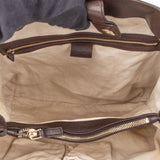 Gucci GG Monogram Bamboo Handbag