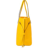 Louis Vuitton Yellow Epi Leather Neverfull MM Shopper Handbag