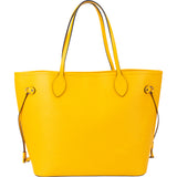 Louis Vuitton Yellow Epi Leather Neverfull MM Shopper Handbag