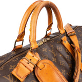 Louis Vuitton Canvas Monogram Keepall 60 Bandouliere