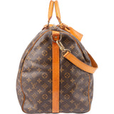 Louis Vuitton Canvas Monogram Keepall 60 Bandouliere