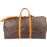 Louis Vuitton Canvas Monogram Keepall 60 Bandouliere