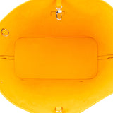Louis Vuitton Yellow Epi Leather Neverfull MM Shopper Handbag