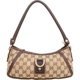 Gucci Monogram GG Canvas Abbey D-Ring Pochette Shoulder Bag